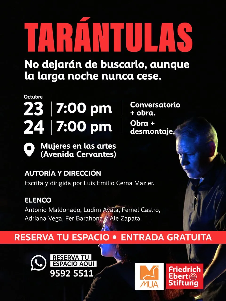 Teatro: Tarántulas